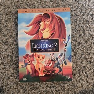 NIB Disney The Lion King 2: Simba's Pride Special Edition - Red and Blue Cover